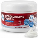 Pride MED 1% Hydrocortisone Cream Bulk 16 Oz Maksimal Itch Relief untuk Eczema, Dermatitis, Rashes, Mosquito Bite