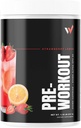 Peak Performance Pre Workout Powder: Energizing Blend with l theanine, Beta- Alanine Anhydrous, Alpha GPC & B-Vitamin - Sugar- Free for Men & Women - Strawberry Lemon Flavor