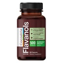 CocoaVia Heart & Brain Suplement, 30 Day, Cocoa Flavanol Extract, Memory & Circulation Booster, Nitric Oxide, Boost Oxygen & Energy, Plant Based, Gluten Free, Vegan, 60 Kapsul