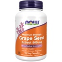 Suplemen SEKARANG, Ekstrak Benih Grape, Maksimum Kekuatan 500 mg (Ekstrak Sangat Terkonsentrasi dengan Minimal 90% Polyphenol), 90 Veg Capsules