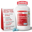 TIME- CAP LABS, INC. Time Acetaminopenhen PM - Extra Kekuatan PM - 400 Count - Dibandingkan dengan Tylenol PM Ekstra Kekuatan - Pain Relief PM untuk Good Night Sleep - dibuat di USA