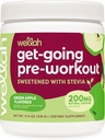 Wellah Get- Going Pre- Workout Minum Mix (Green Apple Flavored, 30 Hamba)