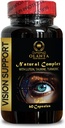 Kompleks lutein - VISI SUPORT NATURAL KOMPLEX - suplemen penglihatan organik, Suplemen Eye Vitamin & Mineral, suplemen taurin manusia, ekstrak susu - 1 Botol 60 Kapsul