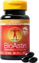 Nutrex Hawaii Vegan BioAstin Hawaiian Astaxanthin - 12mg, 50 Softgels - Farm-Direct Premium Antioksidant Support untuk Dukungan Eye, Skin, Gabungan & Imune System Health - Vegan, Non-GMO & Gluten- Free