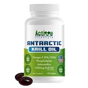 Suplemen Kritikus Antartika Gaya Aktif, EPA Absorpsi Tinggi, DHA, Astaxanthin & Phospholipid, Krill Merah, GMO Bebas, Gluten Bebas, Soy Free, Dairy Free, Lab Tested, dibuat di Amerika Serikat