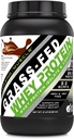 Amazing Muscle Grass- Fed Whey Protin Suplemen: 124; 25 G per Serving 124; Cookies & Cream Flavor 124; 2 Lb (0.90 Kg) Dibuat di Amerika Serikat