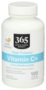 365 oleh Whole Foods Market, Potency Tinggi Vitamin C +, 80mg Citrus Bioflavonoid, Vegan, 100 Tablet