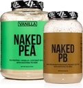 Budle Protein Bebas Berbulu: 5LB Vanilla Pea dan 2LB PB