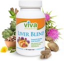 Viva Vitamin Liver Blend Detox Cleanse - Liver Cleanse Detox & Repair w / Milk Thistle & Artichoke Extract, Supplement for Optimal Liver Duption, Vegan, Gluten Free, Non-GMO, 90 Vevgie Caps