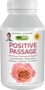 ANDREW LESSMAN Positive Passage 60 Kapsul - Dukungan Menopause alami dan keseimbangan untuk Level. dengan Soy Isoflavones, Black Cohosh, Dong Quai, Damiana. Tidak Ada Alamat