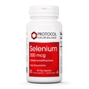 Protokol Selenium 200mcg - Dukungan Imunitas, Thyroid & Prostat Kesehatan * - Suplemen Selenium - Vegetarian, Kosher & Halal - 90 Veg Caps