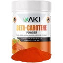 AKI Beta Carotene 10% Powder (1.5oz / 42.52g) Sangat berkonsentrasi Funt rasa Vitamin A, May Helping to Dukung Fungsi Tubuh, Skin, Immune System and Eye - GMO Free & Vegan Friendly