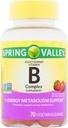 Spring Valley B- Complex Dewasa Angka 70 - Natural Wild Strawberry Flavor (Packaging May Vary)