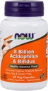 NOW Foods Acidogherlus & Bifidus 8 Billion VCaps, 60 ct
