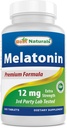 Audials Melonalin Terbaik 12 mg (1 Tahun Supply) - Drug-Free Nighttime Aid - Melonalin untuk Tidur dan Relaxation, 365 Cacah (Dikemas 1))