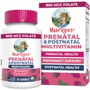 MaryRuth Organics Prenatal Vitamin for Women 124; USDA Organic Prenatal Gummies 124; Posnatal Vitamen for Women Breastfeating Aver24, Methylfolate 800 mcg DUFE 124; Iodin 124; Vegan 124; Non GMO 124; 30