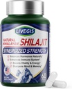 Himalaya Shilajit Capsules Balance Hormones, Boost Imunity, Enhance Vitalitas & Memory, Tinggi-Potency Suplemen, Non-GMO Natural & Organis - 60 Counts