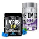 NDS NDS Nutrection XTP Thermogenic Blue Berry Cone (45 Servis) dan Keto-Max Advanced 3-in- 1 Dolls Carb Blocker Appetite (90 Capsules)