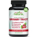 Mengapa tidak Alami 5-in- 1 UTI Pil dengan D Mannose, Ekstrak Cranberry PAC, Propiel dan Vitamin D - Formula Kesehatan Uriner untuk Perempuan dan Pria