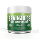 BrainJuice Nootropics Brain Supplement, Gluten Free Powder for Energy and Focus, Drink with L Theanine, Alpha GPC, Vitamin B, Organic Green Tea Extract Caffeine, Classic, 15