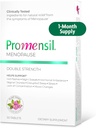 Promensil Menopause Kekuatan Ganda-Menopause Suplemen untuk Perempuan, Isfaflavones Red Clover, Membantu Dukungan Hot Flashes, Night Sweats, Ketahanan - 30 Count