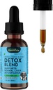 Detox Blend Hewan - Dukungan Hati untuk Dogs & Cats, Tambahan Hati, Herbal Formula, Organ Manusia Herbs, Vet Rekomendaded - 1 Fl Oz
