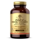 Solgar Ester-C Plus 1000 mg Vitamin C (Ascorbate Complex), 90 Tablet - Gentle On The Stomach & Non Acidic - Antiokidant & Imune System Support - Non GMO, Vegan, Gluten- Free, Kosher - 90 Servis