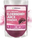 XPRS Nutra Elderberry Juice Powder - Elderberry Powder Organik Juice Mix - bubuk Elderberry Kaya dalam Vitamin A dan C (4 oz)