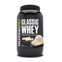 NutraBio Classic Whey Protein Powder - 25G of Protein Per Scoop - Full- Spectrum Amino Achid - No Filler, Articial Colors, Preservations - Indeks Glycemic Rendah - Creamy Vanilla, 2 Pounds