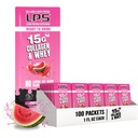 Nutrational Design Liquid Collagen LPS & Whey Protein Suplement - Minuman Non-GMO, Sugar- Free - Promotes Heally Skin & Hair untuk Pria & Perempuan, Watermelon, Jasa (100 Paket)