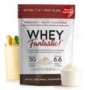 3 -in - 1 Whiy Protein Powder Unfearored 2.2lb - 30g dari Grass-Fed Protein dari Whey Hydrolysate, Isolat dan konsentrasi per Serving - Non-GMO, Soy- Free, Sugar- Free - 28