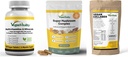 Tambahan Vegan Vitalitas Booster Bundle - Vegan multivitamin, Collagen dan Super Jamur Kompleks. Tanaman Kekuatan Tinggi - Berdasarkan Formula untuk Kesehatan Overall untuk Vegan dan Vegetarians