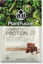 PlantFusion Complete Vegan Protein Powder - Tanaman berbasis Protein Powder dengan BCAAs, Enzymes Digetical dan Pea Protein - Keto, Gluten Free, Soy Free, Non-Dairy, No Sugar, Non-GMO - Chocolate Pack 12