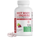Bronson Beet Root + L-Arginine Nitric Oxide Production - None-GMO, 120 Vegetarian Capsules