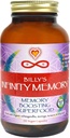 Infinity Memory and Focus Support, Superfood Brain Fuel with Organic Lions Mane Mushroom, Ashwagandha, Holy Basil, & Turmeric, Supplemen Perempuan dan Pria (150 Capsules)