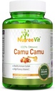 NurteeVit 100% Organic Camu Camsules 500mg (60 Count)