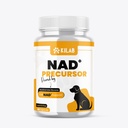 Kilab NAD + Preresor Tambahan untuk Dogs - Mendukung Penuaan Kesehatan & Skeletal Muscle Dukungan & Pemulihan - Otak, Jantung, & Cellular Dukungan Energi - Nicotinamide Riboside Chloride - 60 Capsules