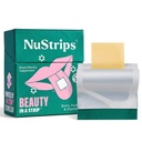 Nutstrips ™ Fast- Dissoling Beauty Strips with Biotin, Folate & Vitamin E - Hair, Skin & Nails Supplement - Pasokan Rambut & Reduces Rambut Jatuh - Non-GMO, Vegan - Delicious Strawberry - 30 Strips