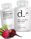 Suplemen Beet Root - Overall Vitalitas & Energy Suplemen Perempuan & Pria dengan Powder Organik Hitam Pepper & Beet Root Powder - 120 Organ Pil per Botol