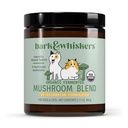 Dr. Mercola Bark & Whiskers Organic Ferted Mushroom Blend - Cat & Dog Supplement (60 Scoops)