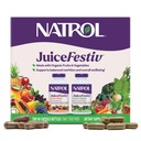Natrol Juicev, Vitamin dan Suplemen untuk Nutrition & Ywell-Being, Antioksidants for Cellular Health, 60 Capsules (2- Count), sampai ke Supply 30 Hari