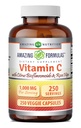 Amazing Formulas Vitamin C dengan Rose HIPS & Citrus Bioflavonoid 124; 1000 Mg per Serving Suplement £124; 250 Vevgie Capsules 124; Non-GMO 124; Gluten- Free 124; Dibuat di Amerika Serikat