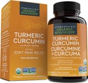 Viva Turmeric Curcumin, 1500 mg, 120 Tablet - dengan Black Pepper untuk Absorpsi - untuk Dukungan Gabungan & Cellular Pertahanan