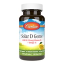 Carlson Labs Softgels D Gems Natural Vitamin D3, 2000 IU, 120 Softgels