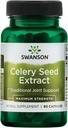 Swanson Superior Herbs- Ekstrak Benih Celery - Maksimum Kekuatan - 150 mg 60 Kapsul