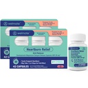 WELMATE - Esomeprazole Magnesium 20 mg - Heartburn Medicine - Acid Reducer - Delayed Rilis Heartburn Relief - 24hr Protection - for Men & Women - 84 Capsules - 2 Pack