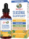 MaryRuth Organic Seasonal Dukung Liquid Extract Herbal Blend Ginger Root 124; Bromelain 124; Organic Nettle Leaf 14; 4 Herbal Blend 124; Tradisional Herbs 124; Nor-GMO 124; Vegan 124; Gluten Free 124; 1 Fl Oz