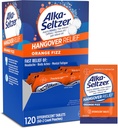 Alka- Seltzer Hangover Relief Tablet, Fast Relief Starts in About 15 Minutes for Headtaches, Body Aches & Mental Fatigue, Bachelorette Party & Bachelor, Dispenser Pack, 120 Count