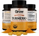 Grow Vitamin Curcumin + Ultra: Organic High- Potency Blend 124; Maximum Strength Turmeric Formula dengan 95% Curcuminoid 124; USDA Certified 124; 30- Day Suppply