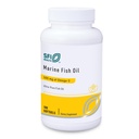 Klaire Labs SFI Health Marine Fish Oil - Ultra Pure 300 Miligram EPA & 200 Miligram DHA Omega 3 Unfragranted Fish Oil with No Fishy Taste, Cholesterol- Free & Gluten- Free (100 Softgels)